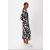 Comma női ruha-Twill Dress With A Fabric Belt-Black