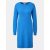 Comma női kötött ruha-Knitted Dress In A Viscose Blend-Royal Blue