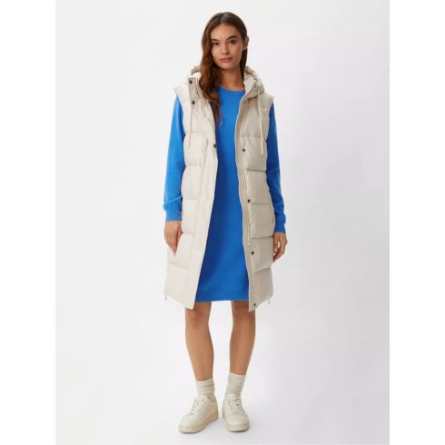 Comma női kötött ruha-Knitted Dress In A Viscose Blend-Royal Blue