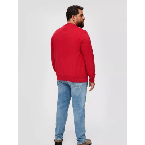s.Oliver Big Size Férfi pulóver - Red Chilli