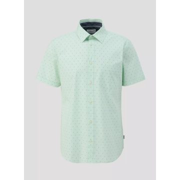 s Oliver ing-Slim fit Stretch cotton short sleeve-Mint
