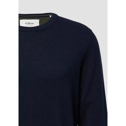 s.Oliver férfi pulóver-Navy