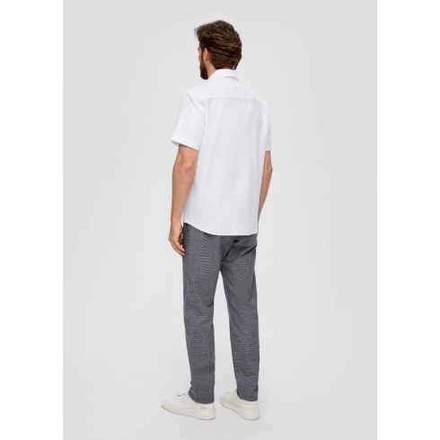 s.Oliver férfi  ing-Lyocell blend shirt-White