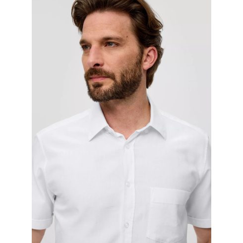 s.Oliver férfi  ing-Lyocell blend shirt-White