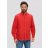 s.Oliver férfi ing-Linen Shirt-Red