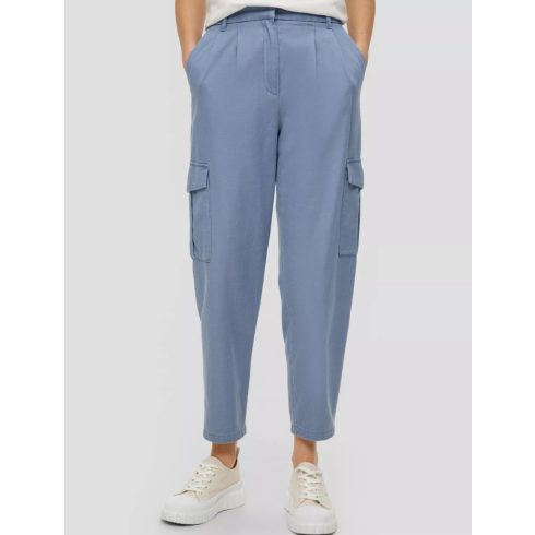 s.Oliver női tvill cargo nadrág-Light Blue