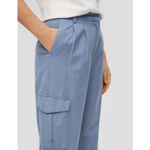 s.Oliver női tvill cargo nadrág-Light Blue