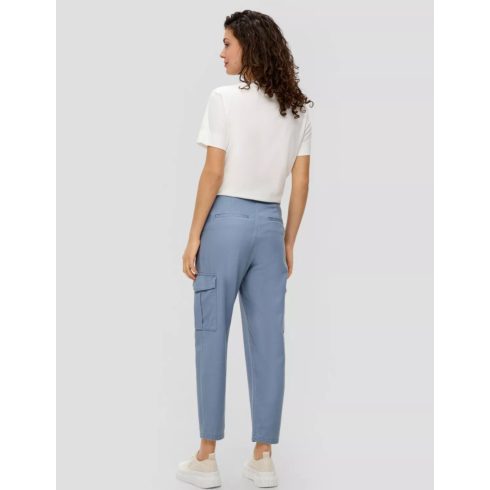 s.Oliver női tvill cargo nadrág-Light Blue