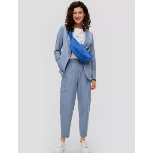 s.Oliver női tvill cargo nadrág-Light Blue