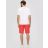 s.Oliver férfi bermuda Relaxed fit-Coral red