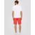 s.Oliver férfi bermuda Relaxed fit-Coral red