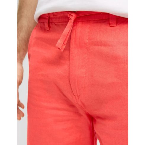 s.Oliver férfi bermuda Relaxed fit-Coral red