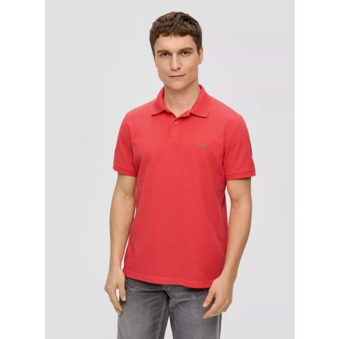 s.Oliver férfi galléros póló--Polo Shirt-Orange