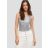 s Oliver női body-Body im Metallick-Look-Silver