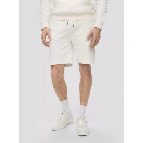 s.Oliver ferfi short-Sweat Shorts With drawstring waistbad-White