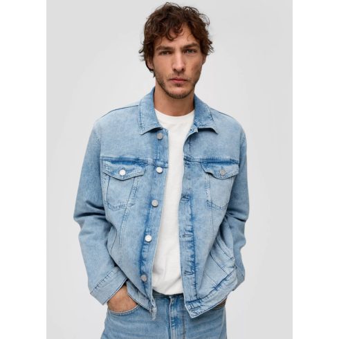 s.Oliver férfi farmerdzseki-Loose fit -Blue