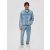 s.Oliver férfi farmerdzseki-Loose fit -Blue