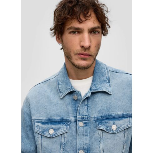 s.Oliver férfi farmerdzseki-Loose fit -Blue