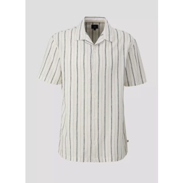 s.Oliver férfi ing-Linen blend shirt-White