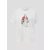 s.Oliver női póló-Printshirt mit Crew Neck-Ecru