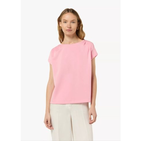 Comma női blúz-Gathered Scuba T-Shirt