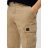   s.Oliver Férfi nadrág- Phoenix- Regular fit- Cargo- Medium rise- Straight leg - Beige