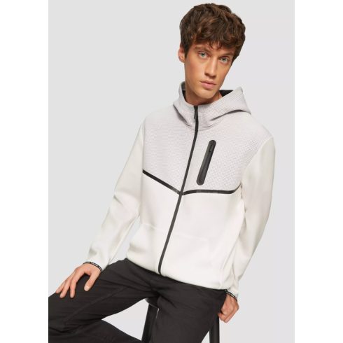 s.Oliver féri dzseki-Sweatshirt Jacket-White