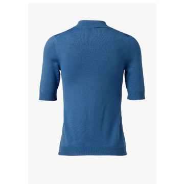   Comma női felső- Fine knit jumper  in a slim fit -Royal Blue