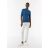   Comma női felső- Fine knit jumper  in a slim fit -Royal Blue