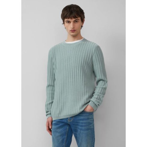 s.Oliver Q/S férfi kötött pulóver-Sage Green