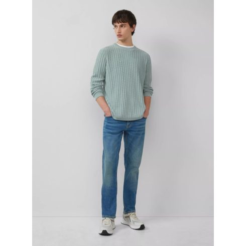 s.Oliver Q/S férfi kötött pulóver-Sage Green