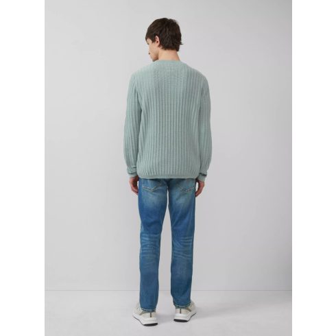 s.Oliver Q/S férfi kötött pulóver-Sage Green