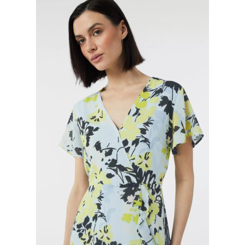 Comma női midi ruha-Light Blue