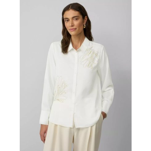 s.Oliver Női Black Label blúz-Cream