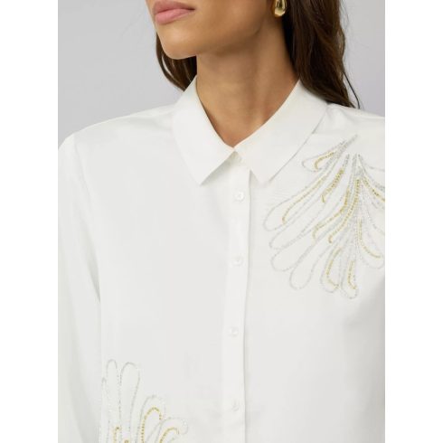 s.Oliver Női Black Label blúz-Cream