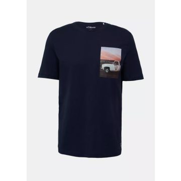 s.Oliver férfi póló-Navy