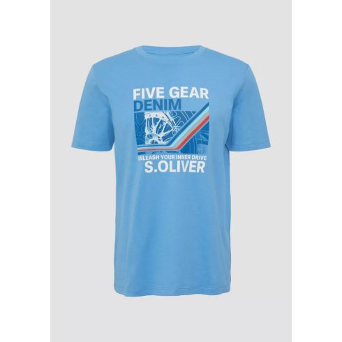 s.Oliver férfi póló-Royal Blue