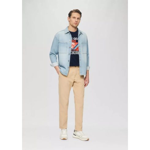 s.Oliver  férfi póló-Deep Blue