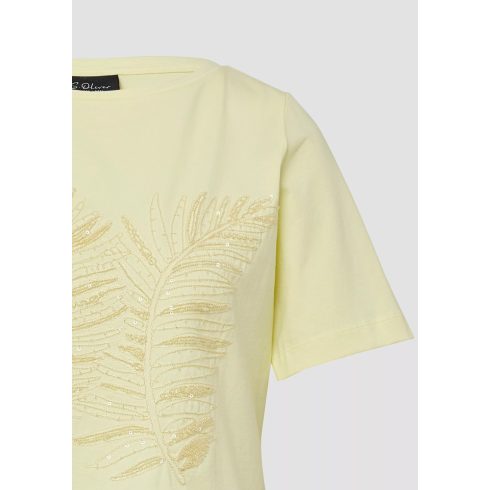 s.Oliver Black Label női póló-Lime Green