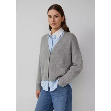 s.Oliver női oversize kötött kardigán-Grey