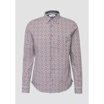 s.Oliver férfi ing-Slim Fit-White