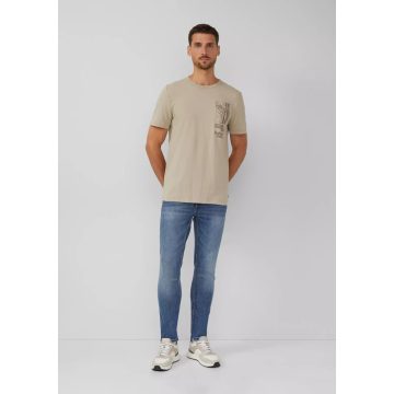 s.Oliver férfi póló-Beige