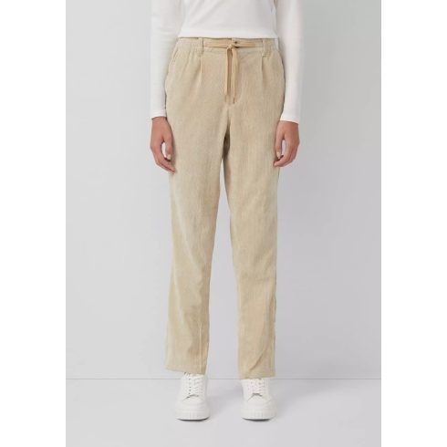 s.Oliver női kordbársony nadrág-Beige