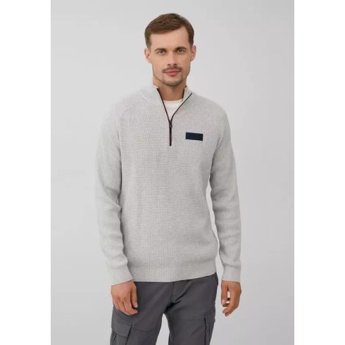 s.Oliver férfi kötött pulóver-Gray