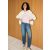 s.Oliver női Mom fit nadrág-Blue