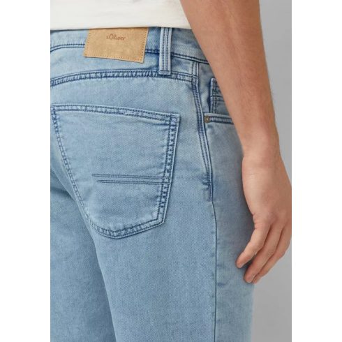 s.Oliver férfi Denim short -Blue