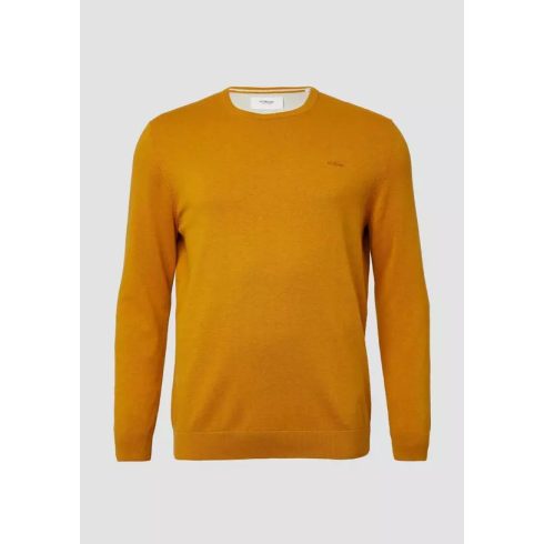 s.Oliver Big Size férfi pulóver-Yellow