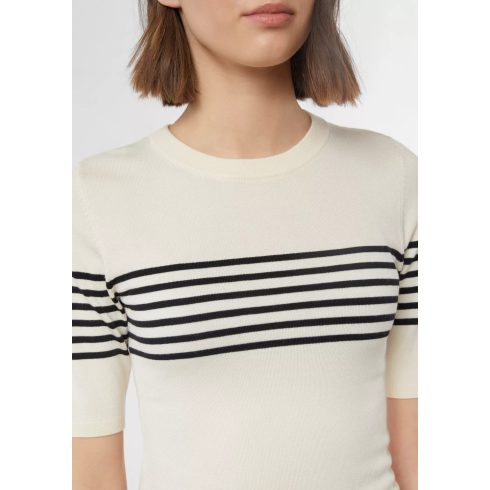 Comma női rövidujjú póló - sustainable viscose