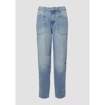 s.Oliver női mom fit farmernadrág-Ankle-High rise-Blue