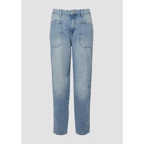 s.Oliver női mom fit farmernadrág-Ankle-High rise-Blue